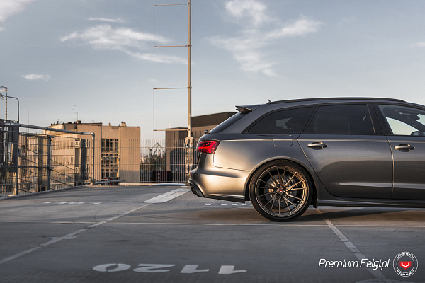 Фото дисков Vossen M-X4T Сатиновая бронза на Audi A/RS 6 (C7)