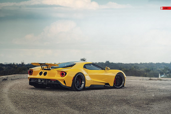 Фото дисков Anrky AN33 Черный сатин на Ford GT II