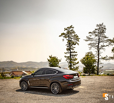 Фото дисков Vossen HF-2 на BMW X6/X6 M (F16/F86)