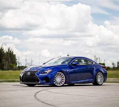 Фото дисков Vossen VFS-2 на Lexus RC