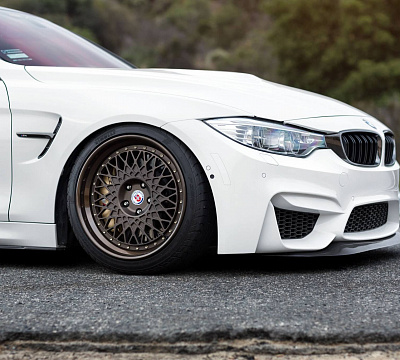 Фото дисков HRE 501 на BMW 4/M4 (F32/F82)
