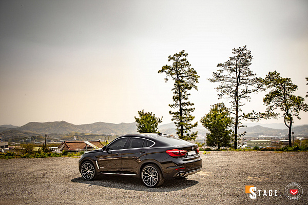 Фото дисков Vossen HF-2 Алмазная проточка на BMW X6/X6 M (F16/F86)