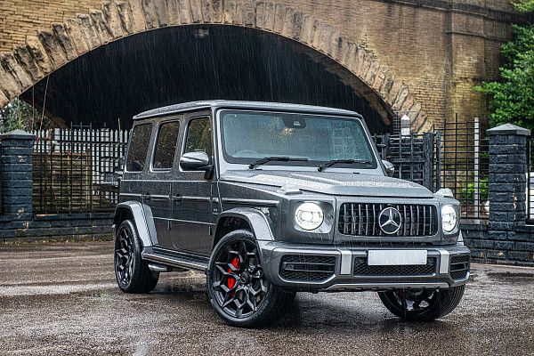 Фото дисков Kahn Type 57 Черный сатин на Mercedes-Benz G-Class III