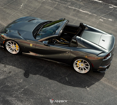 Фото дисков Anrky AN28 на Ferrari 812