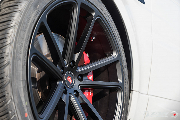 Фото дисков Vossen CG-203 Черный сатин на Land Rover Range Rover Sport II