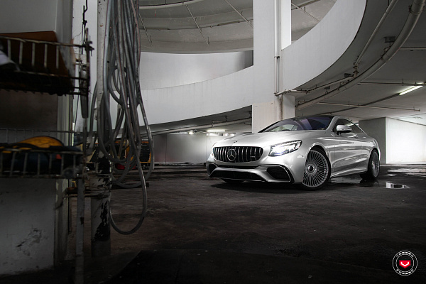 Фото дисков Vossen S17-16 Серебро на Mercedes-Benz S-Class (W222, C217)