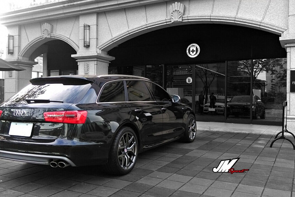 Фото дисков HRE R101 Сатиновый графит на Audi A/RS 6 (C7)