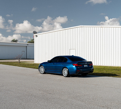 Фото дисков Vossen HF-7 на BMW 5/M5 (G30/F90)