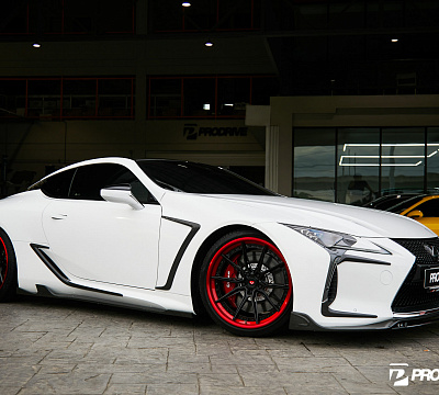Фото дисков Vossen EVO-2R (3-Piece) на Lexus LC 500