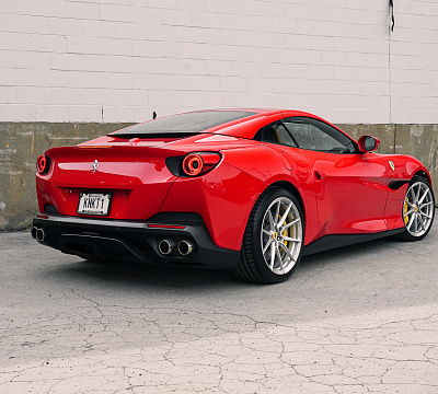 Фото дисков Vossen EVO-2 на Ferrari Portofino