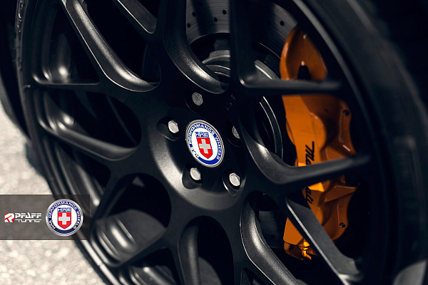 Фото дисков HRE P40SC Черный сатин на Maserati GranTurismo I