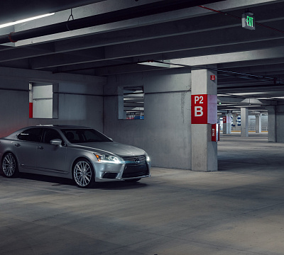 Фото дисков Vossen HF-4T на Lexus LS IV