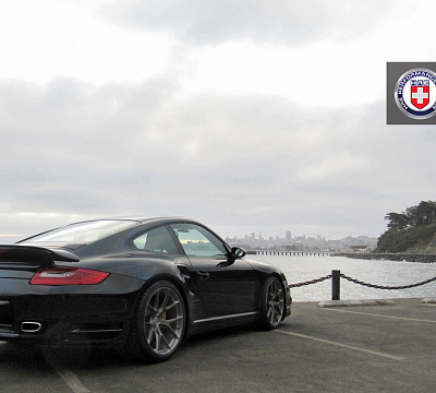 Фото дисков HRE P101 на Porsche 911 VI