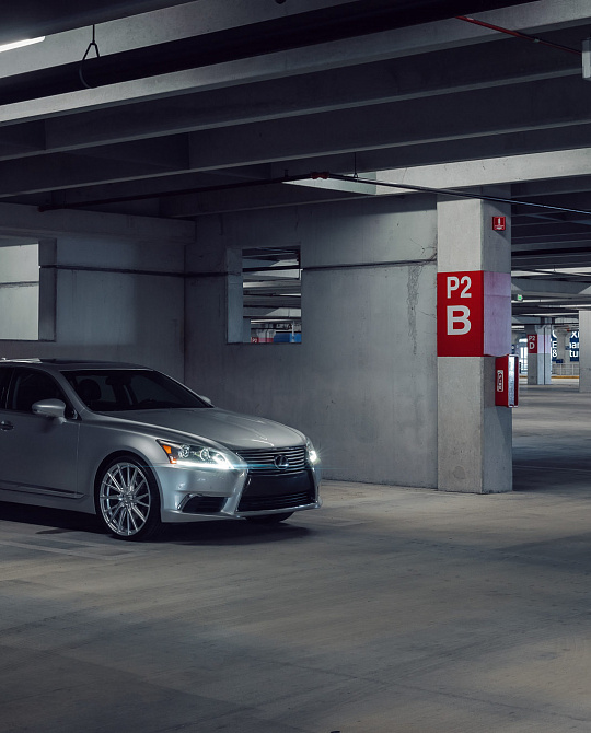 Фото дисков HF-4T Серебро на Lexus LS IV