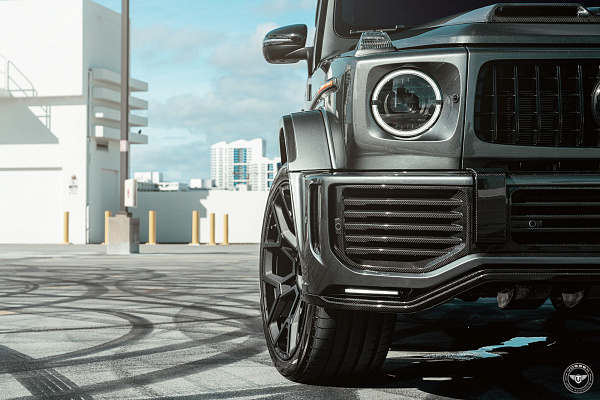 Фото дисков Vossen UV-4 Черный матовый на Mercedes-Benz G-Class III