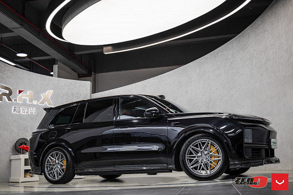 Фото дисков Vossen HF-7 Серебро на LiXiang L6/L7/L8/L9
