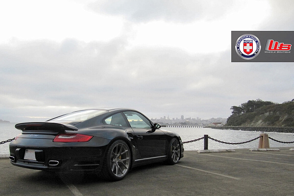 Фото дисков HRE P101 Сатиновый тонированный лак на Porsche 911 VI