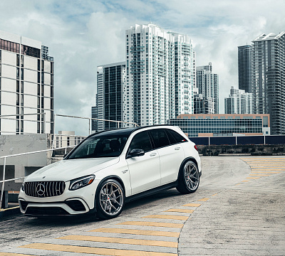 Фото дисков Vossen S21-01 на Mercedes-Benz GLC (X253, C253)