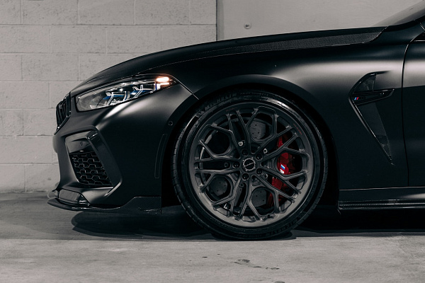 Фото дисков Brixton Forged PF14 R / RS Сатиновый темный лак на BMW 8/M8