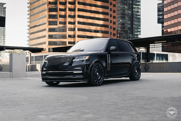Фото дисков Vossen UV-7 Черный сатин на Land Rover Range Rover V