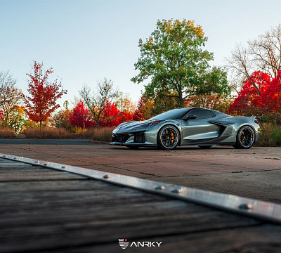 Фото дисков Anrky AN31 на Chevrolet Corvette C8