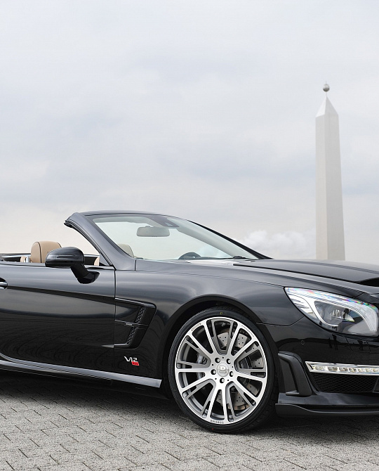 Фото дисков Monoblock R (Platinum Edition) Глянцевый графит на Mercedes-Benz SL (R230)