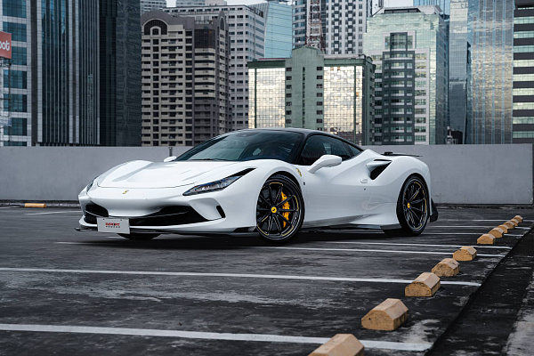 Фото дисков Brixton Forged R11-RS Черный сатин на Ferrari F8