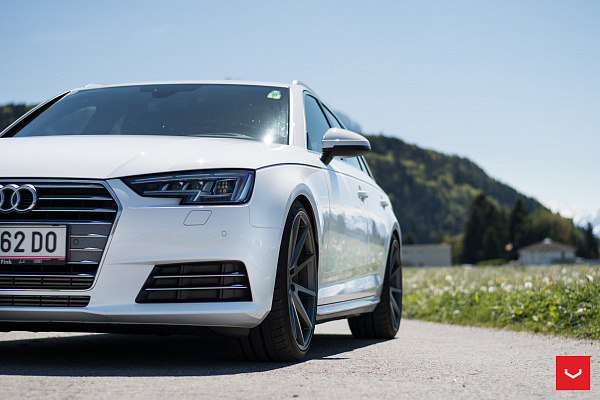 Фото дисков Vossen VFS-1 Сатиновый графит на Audi A/S/RS 4 (B9)
