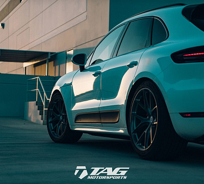 Фото дисков HRE P101 на Porsche Macan I