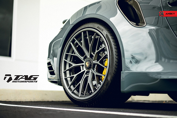 Фото дисков Anrky AN30 Сатиновый графит на Porsche 911 VII
