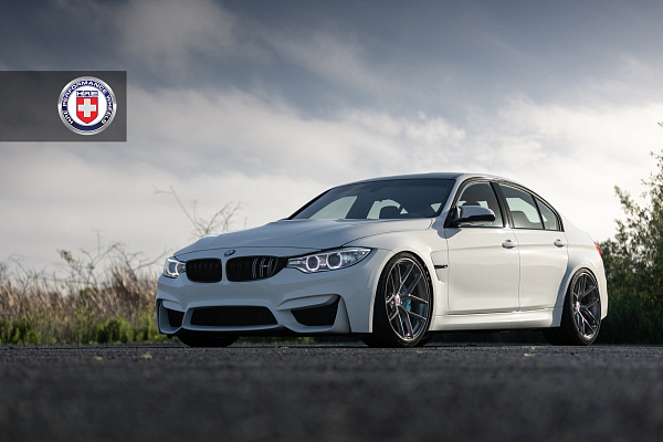 Фото дисков HRE P101SC Глянцевый темный лак на BMW 3/M3 (F3x/F80)
