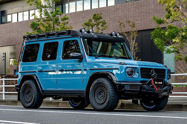 Фото дисков HRE 515 GTM Черный сатин на Mercedes-Benz G-Class III