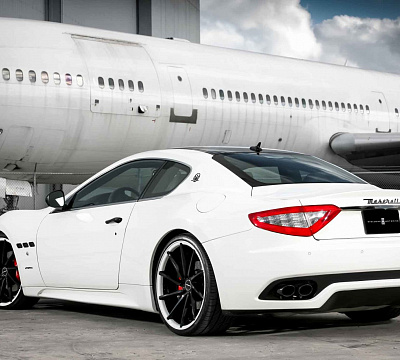 Фото дисков Vossen CVT на Maserati GranTurismo I