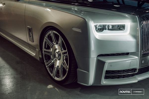 Фото дисков NOVITEC SP2 Глянцевый лак на Rolls-Royce Phantom