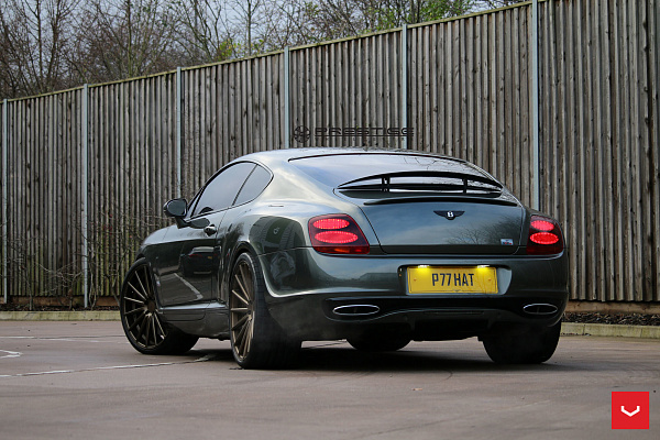 Фото дисков Vossen VFS-2 Сатиновая бронза на Bentley Continental GT II