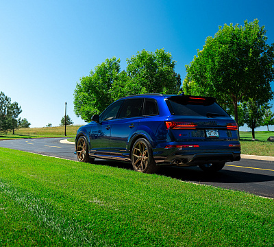 Фото дисков Vossen HF-5 на Audi Q7 (4M)
