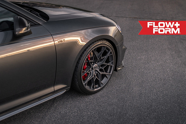 Фото дисков HRE FF10 Сатиновый графит на Audi A/S/RS 4 (B9)