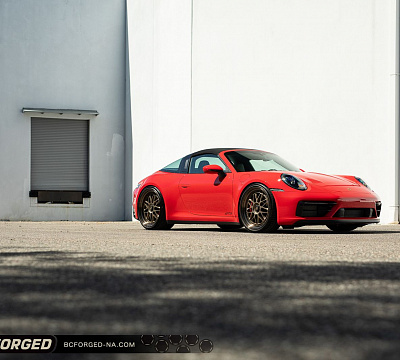 Фото дисков BC Forged MHK519 на Porsche 911 VIII