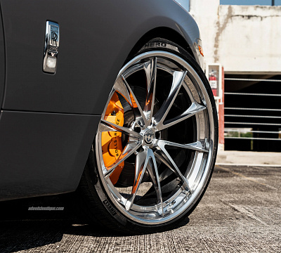 Фото дисков HRE S204H на Rolls-Royce Wraith