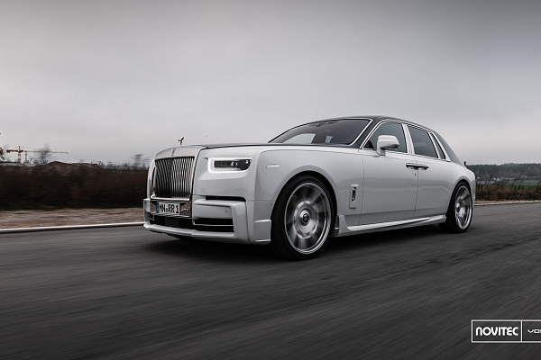 Фото дисков NOVITEC SP2 Глянцевый лак на Rolls-Royce Phantom