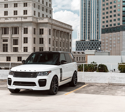 Фото дисков Vossen HF-3 на Land Rover Range Rover IV