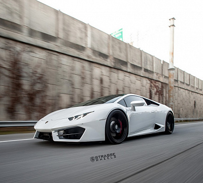 Фото дисков Strasse Wheels SV1 Deep Concave Monoblock на Lamborghini Huracan