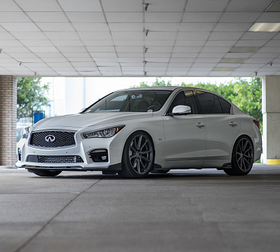 Фото дисков Vossen HF-3 на Infiniti Q50