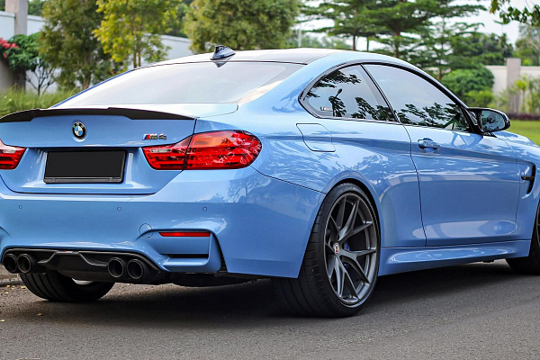 Фото дисков HRE P101 Сатиновый графит на BMW 4/M4 (F32/F82)