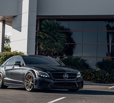 Фото дисков Anrky AN28 на Mercedes-Benz CLS (C218)