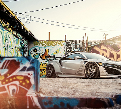 Фото дисков Savini SV67 на Acura NSX II