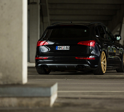 Фото дисков Vossen CV4 на Audi Q5 (8R)