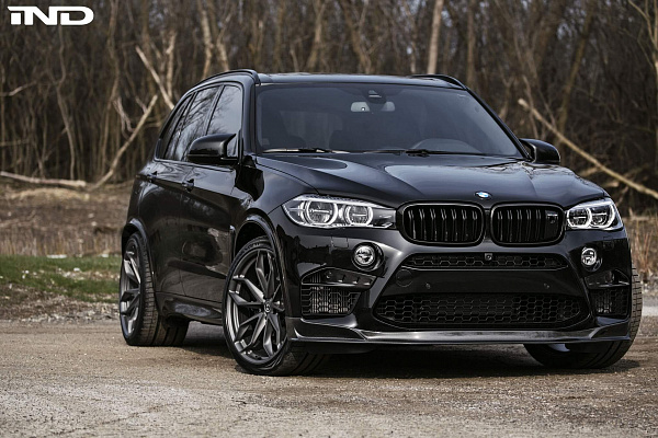 Фото дисков HRE P201 Сатиновый графит на BMW X5/X5 M (F15/F85)