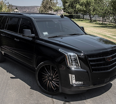 Фото дисков Savini SV64 на Cadillac Escalade IV