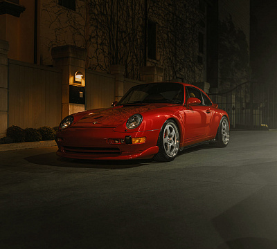 Фото дисков HRE 527 на Porsche 911 IV
